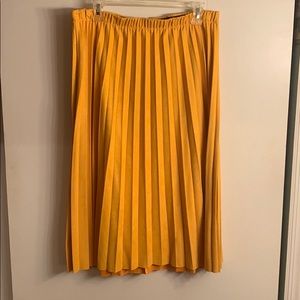 Zara XL suede skirt